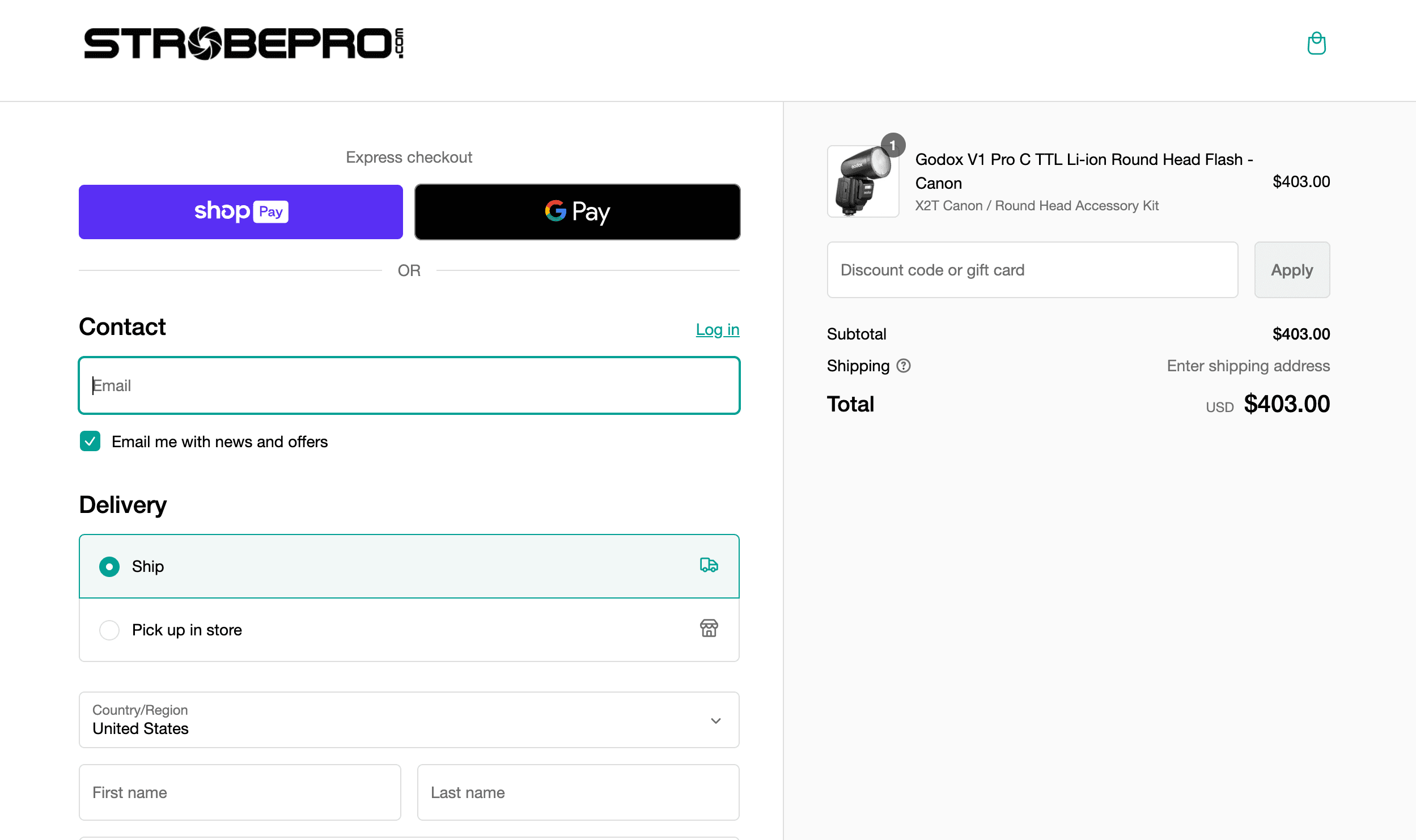 How to apply Strobepro coupon code